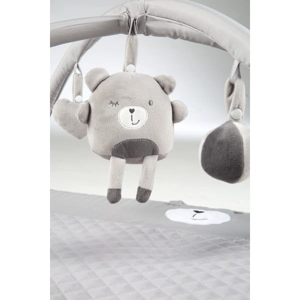 Gaiši pelēks bērnu rotaļu paklājiņš Roba style – Roba-image-1