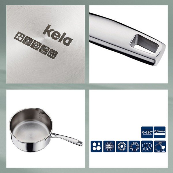 Kela Flavoria nerūsējošā tērauda izsmidzinātājs, ø 14 cm-image-3