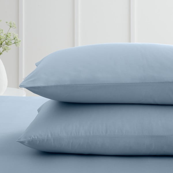 Spilvendrānas no kokvilnas perkala (2 gab.) 50x75 cm Cotton Percale – Bianca-image-1