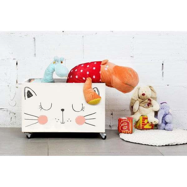 Koka kaste uz riteņiem Little Nice Things Cat-image-1