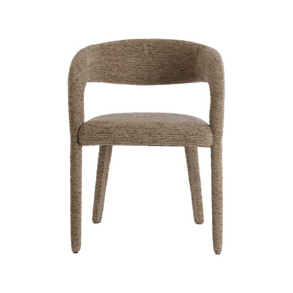 Brūns polsterēts pusdienu krēsls ar roku balstiem Kyran – Light & Living-image-2