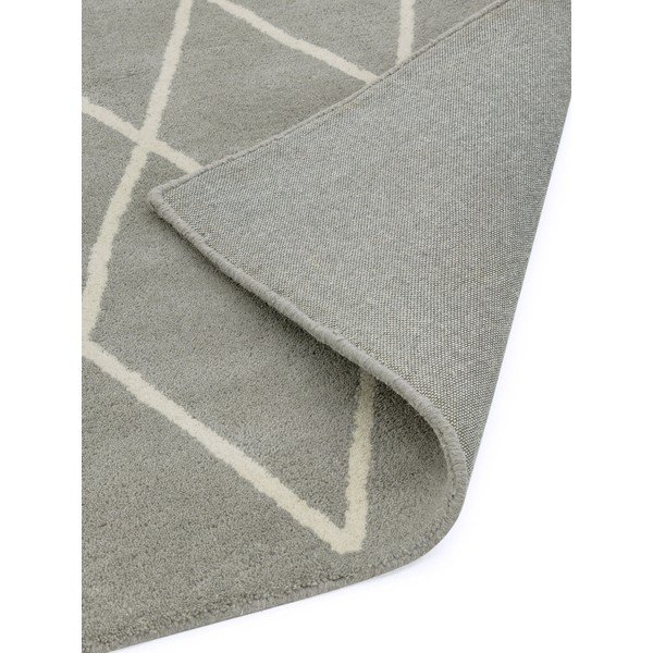Pelēks ar rokām darināts vilnas paklājs 200x290 cm Albany – Asiatic Carpets-image-4