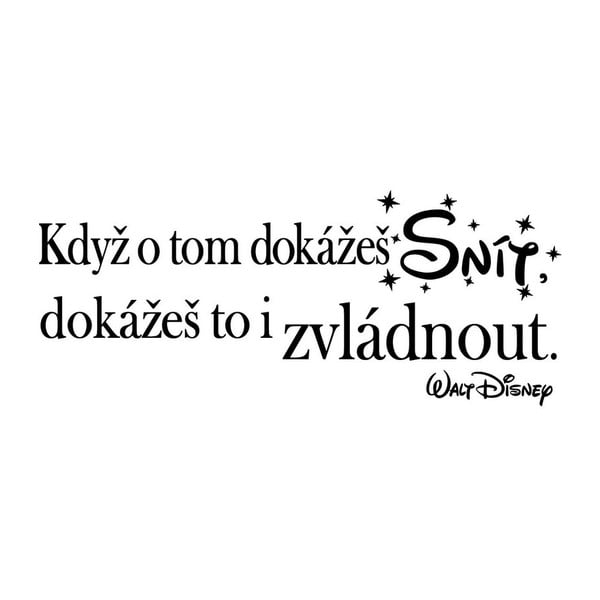 Sienas uzlīme ar citātu Ambiance If you can dream it-image-2