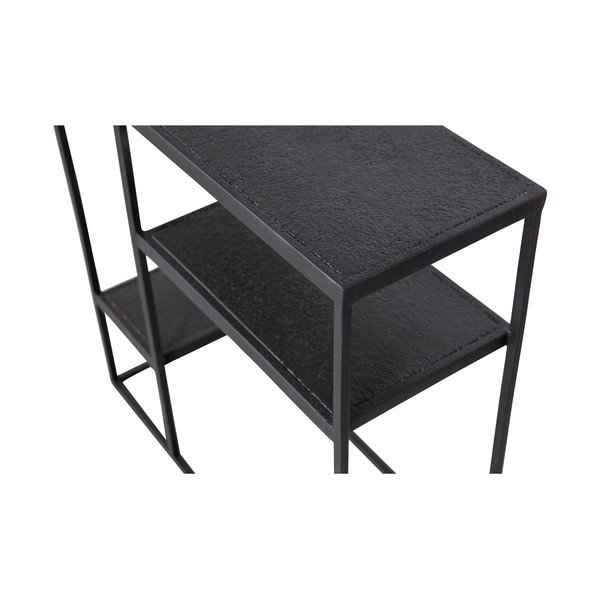 Melns metāla plaukts WOOOD Febe-image-2