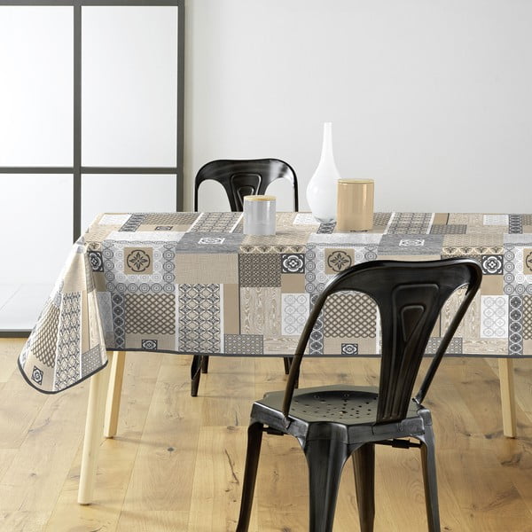 Ar mitru drānu noslaukāms galdauts no PVC 140x240 cm Costa – douceur d'intérieur-image-1