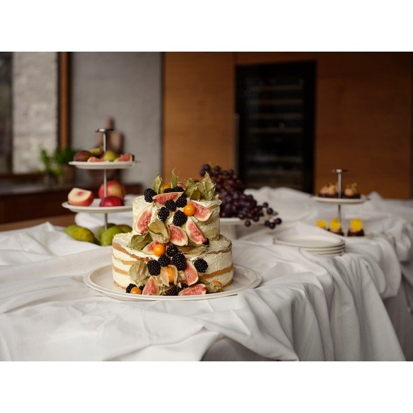 Servēšanas porcelāna paplāte ø 32 cm Eau – Zone-image-1