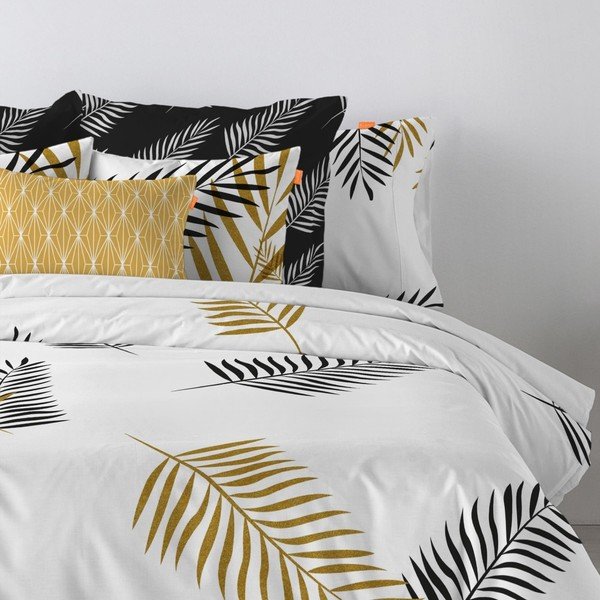 Spilvendrānas (2 gab.) 50x50 cm Foliage – Blanc-image-4