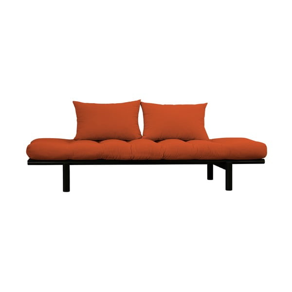 Dīvāns Karup Pace Black/Orange