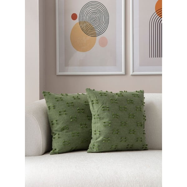 Spilvendrānas (2 gab.) 43x43 cm Tuffet – Mioli Decor-image-3