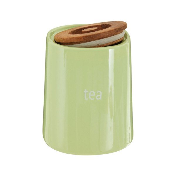 Zaļā tējas kaste ar bambusa vāku Premier Housewares Fletcher, 800 ml-image-1