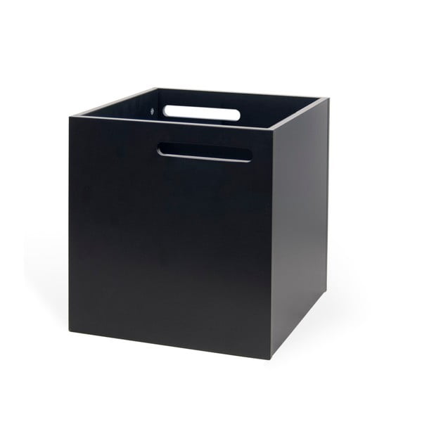 Melna uzglabāšanas kaste grāmatu skapim TemaHome Berlin-image-3