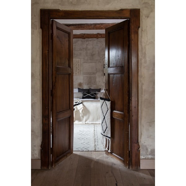 Krēmkrāsas mazgājams/ar rokām darināts vilnas paklājs 140x200 cm Lakota Day – Lorena Canals-image-4