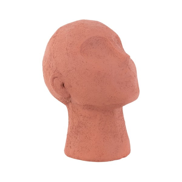 Terakotas oranžā dekoratīvā figūriņa PT LIVING Face Art, augstums 22,8 cm-image-1