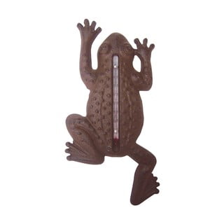 Čuguna sienas termometrs Esschert Design Frog