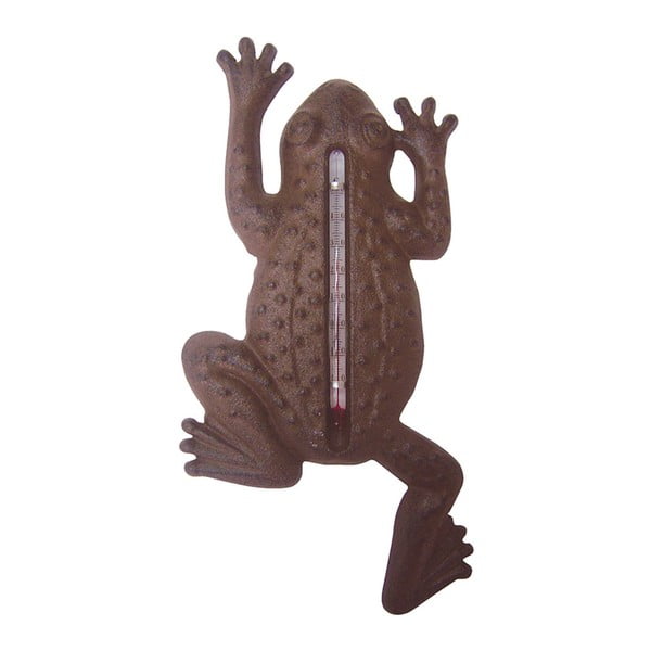 Čuguna sienas termometrs Esschert Design Frog