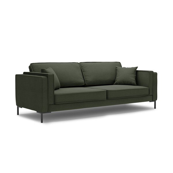 Tumši zaļš četrvietīgs dīvāns Milo Casa Attilio, 230 cm-image-2