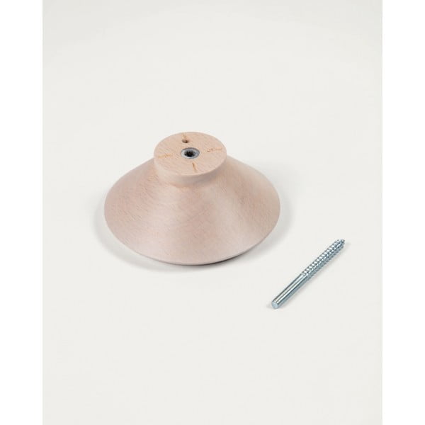 Dabīga toņa koka sienas āķi (3 gab.) Nadua – Kave Home-image-3