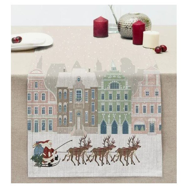 Galda celiņš ar Ziemassvētku motīvu 45x140 cm Merry Christmas – Mila Home-image-1
