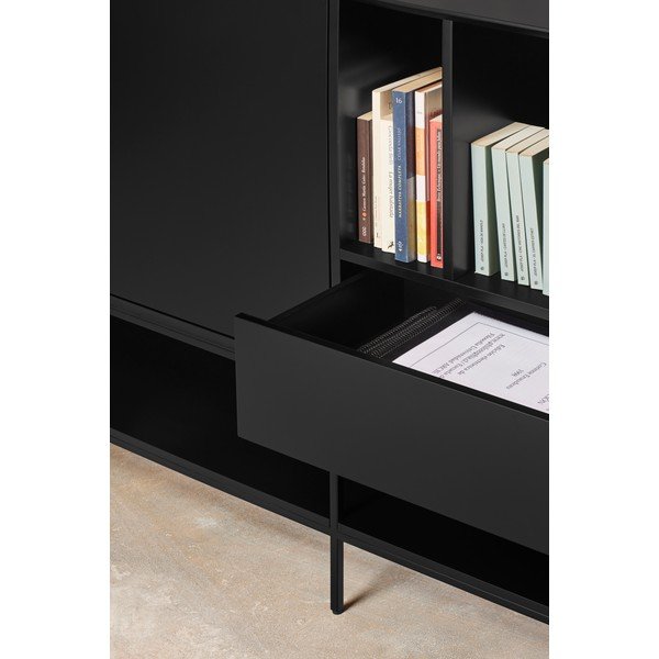 Melna kumode 220x98x45 cm Platt – Teulat-image-3