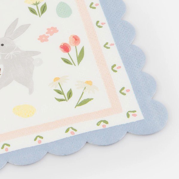Papīra salvetes (16 gab.) Easter Bunny – Meri Meri-image-1