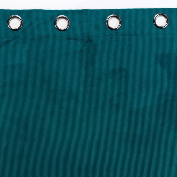 Zils aizkars velveta 140x260 cm Casual – douceur d'intérieur-image-3