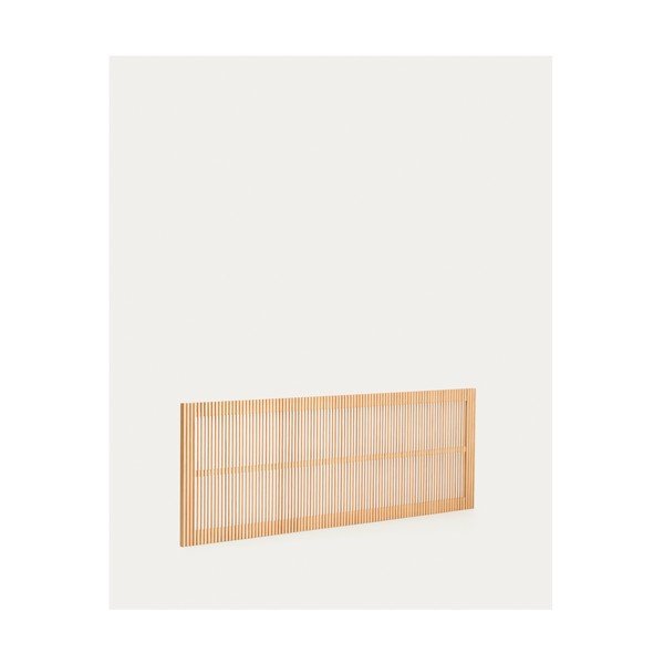 Dabīga toņa oša masīvkoka gultas galvgalis 195x70 cm Beyla – Kave Home-image-2