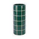 Tumši zaļa keramikas vāze (augstums 30 cm) Retro Tiles – PT LIVING
