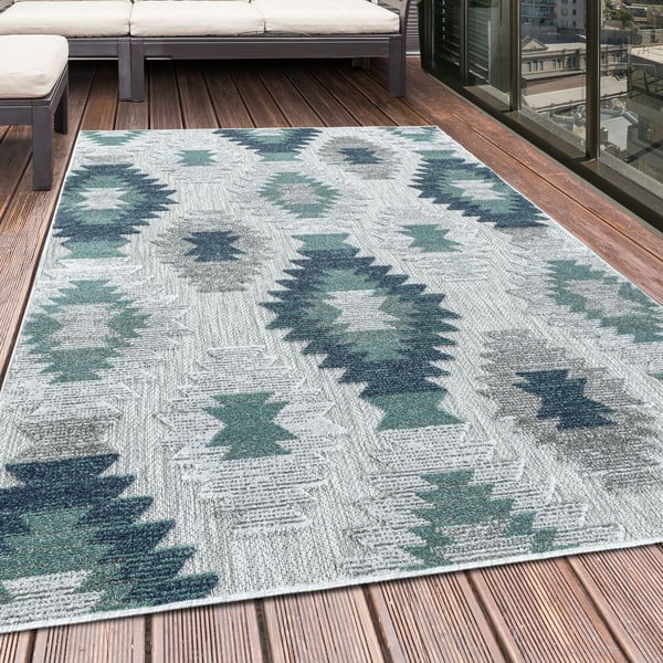 Zils āra paklājs 200x290 cm Bahama – Ayyildiz Carpets-image-1