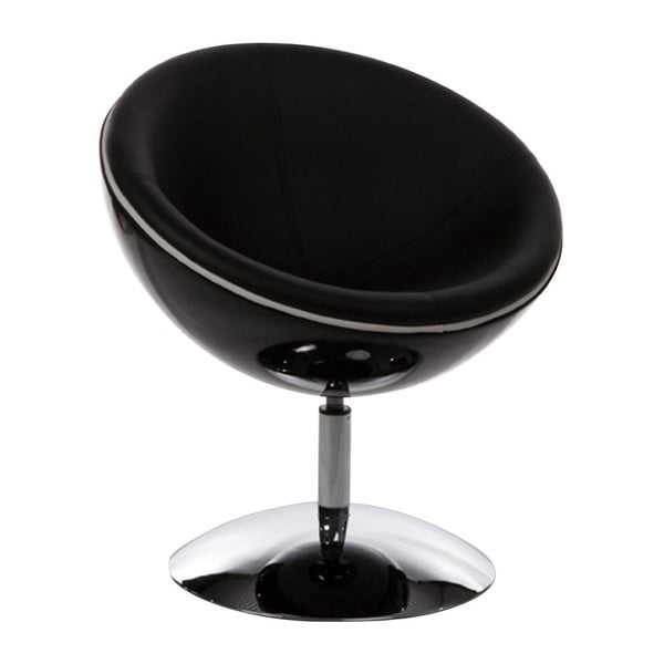 Melns grozāms krēsls Kokoon Sphere