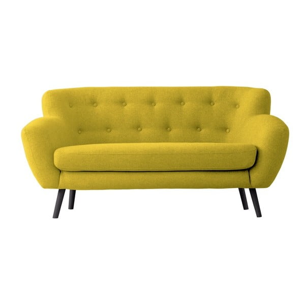Dzeltens divvietīgs dīvāns Kooko Home Rock