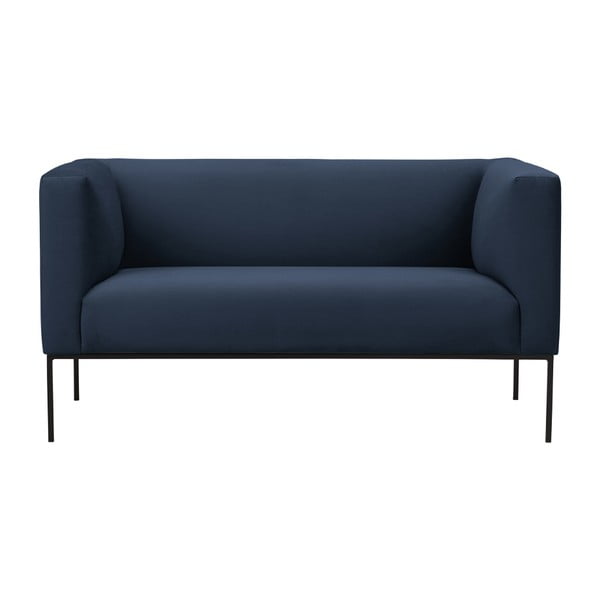 Tumši zils divvietīgs dīvāns Windsor & Co Sofas Neptune