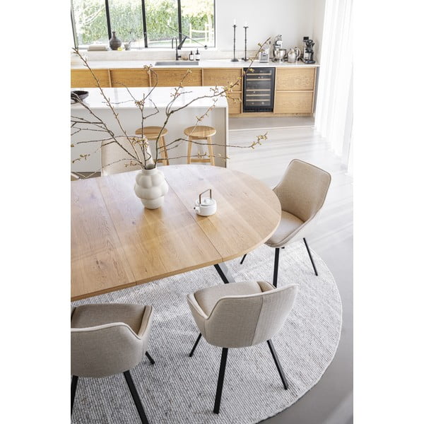 Papildu galda virsma ar ozolkoka imitāciju 135x50 cm Maddock – Rowico-image-1