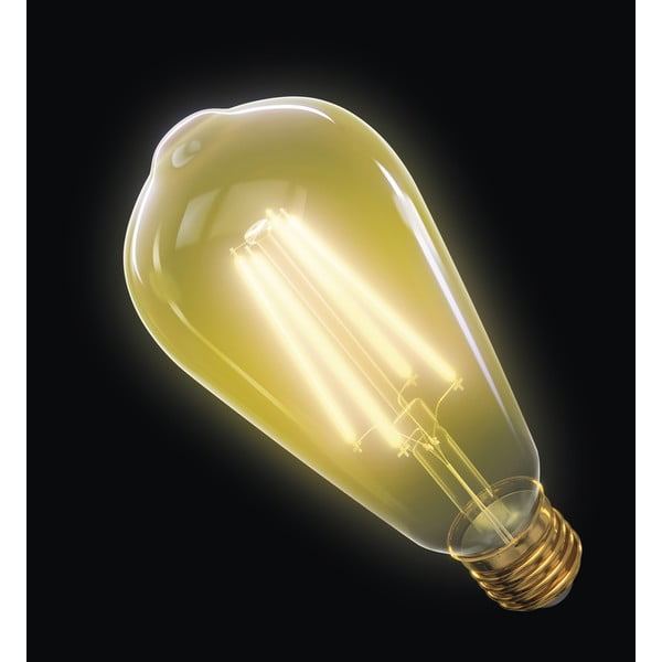 LED spuldze Vintage ST64 Warm White, 4W E27 - EMOS-image-1