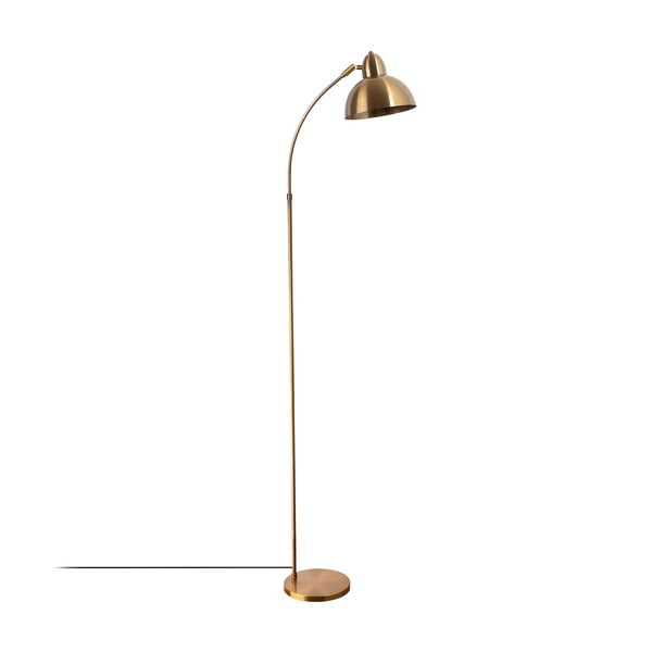 Misiņa krāsas stāvlampa ar metāla abažūru (augstums 162 cm) Marzeo – Opviq lights