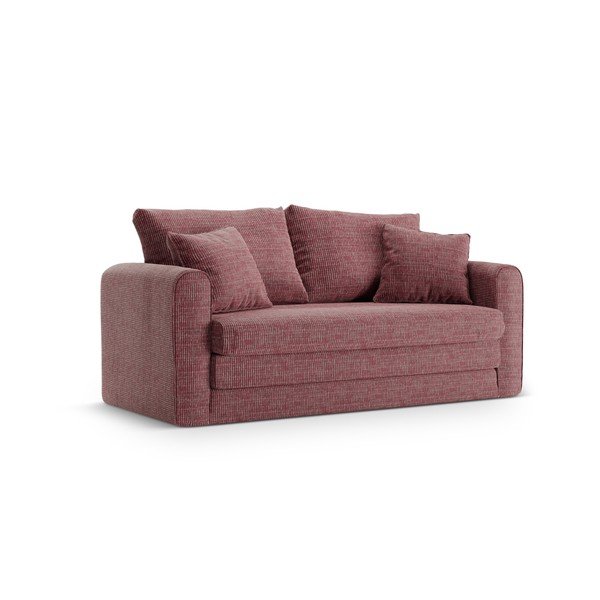 Tumši rozā salokāms dīvāns 158 cm Lido – Micadoni 