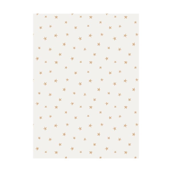5 baltas dāvanu papīra loksnes eleanor stuart Stars, 50 x 70 cm