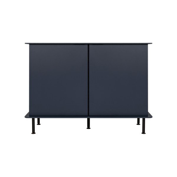 Tumši zila kumode ar caurumu vadiem 120x88x50 cm Suumo – noo.ma-image-2