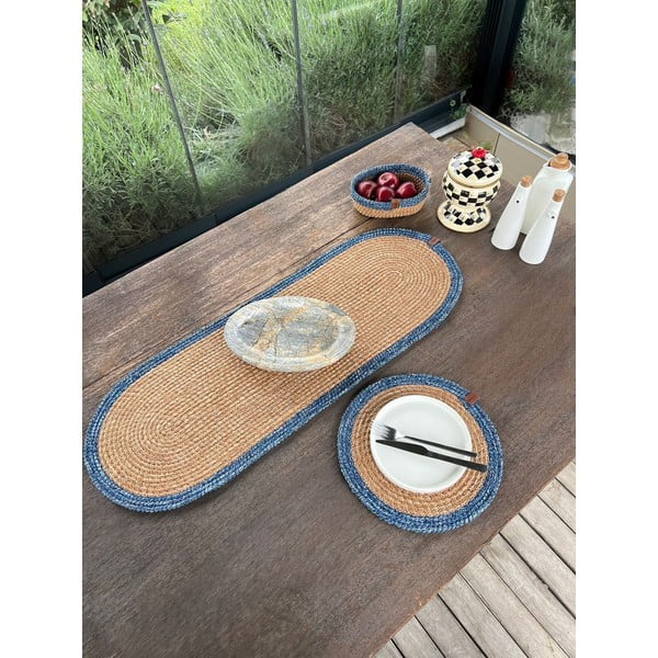 Džutas galda paliktnis ø 33 cm Wicker – Mila Home Luxury-image-2