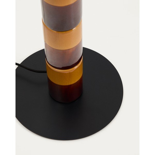 Stāvlampa ar auduma abažūru (augstums 146 cm) Mavran – Kave Home-image-4