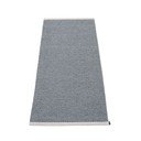 Pelēks iekštelpu un āra celiņa paklājs 60x150 cm Mono Granit – Pappelina
