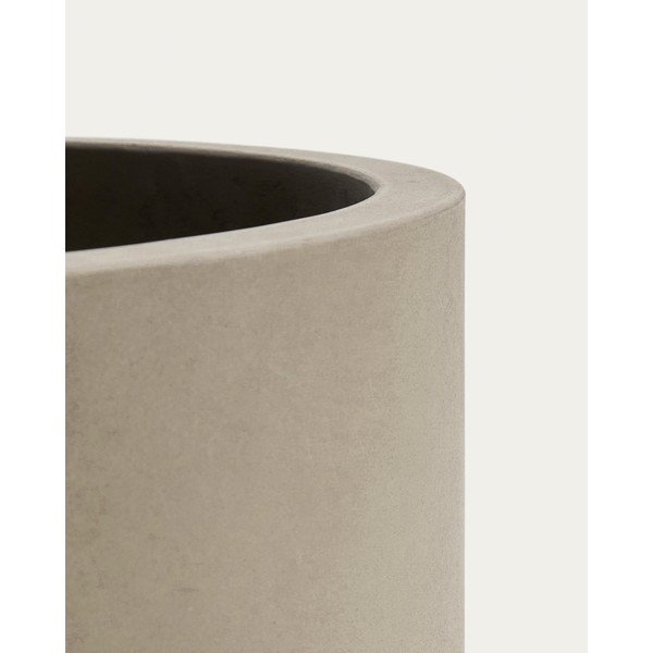 Betona puķu poda apvalks ø 52 cm Aiguablava – Kave Home-image-4