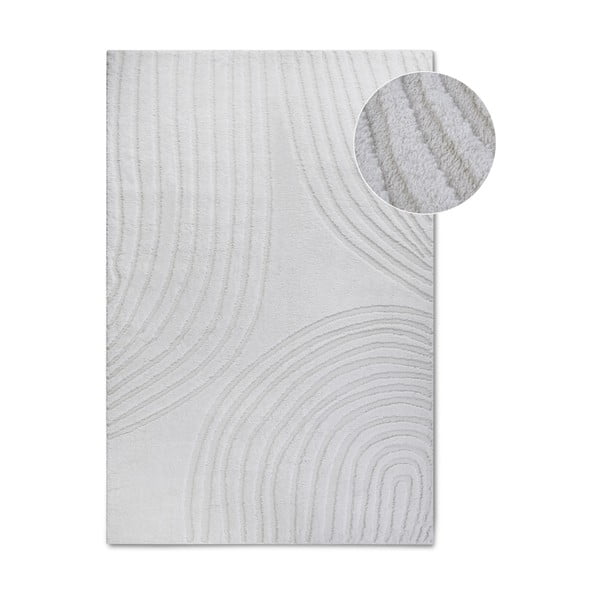 Krēmkrāsas paklājs 200x280 cm Pigment Cream White – Elle Decoration