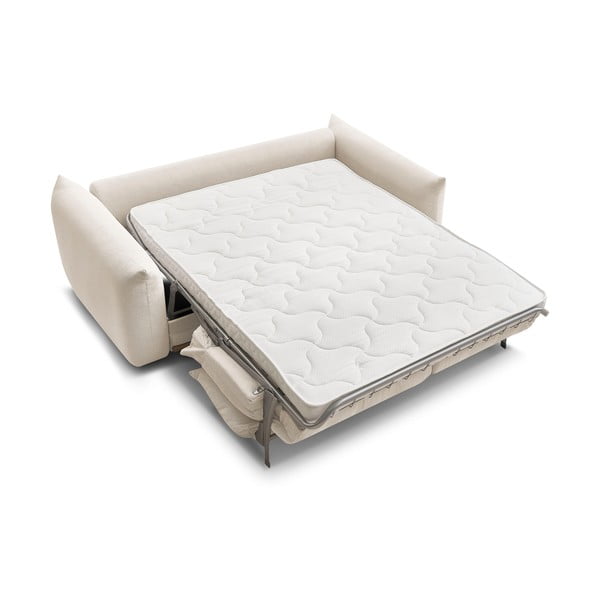 Krēmkrāsas salokāms dīvāns 234 cm Ernest – Bobochic Paris-image-4