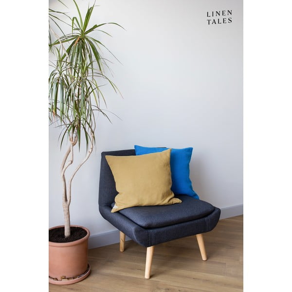 Lina spilvendrāna 40x40 cm Honey – Linen Tales-image-1