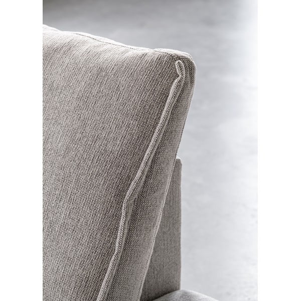 Pelēkbēšs salokāms/ar uzglabāšanas vietu stūra dīvāns (ar kreiso stūri/ar zvilni) Charming Charlie – Miuform-image-4