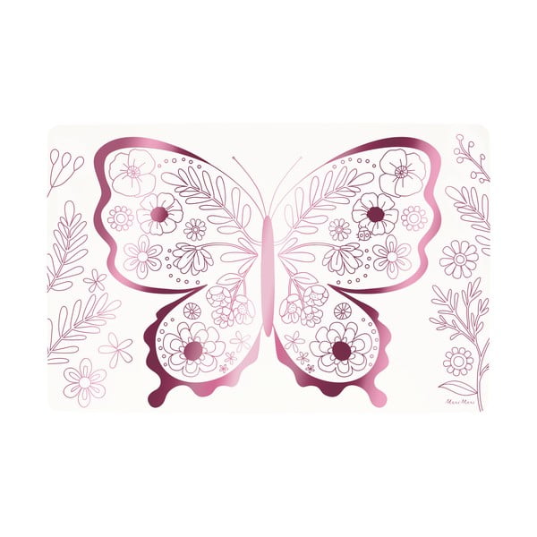 Papīra galda paliktnis (8 gab.) 28x42.5 cm Butterflies & Flowers – Meri Meri-image-4