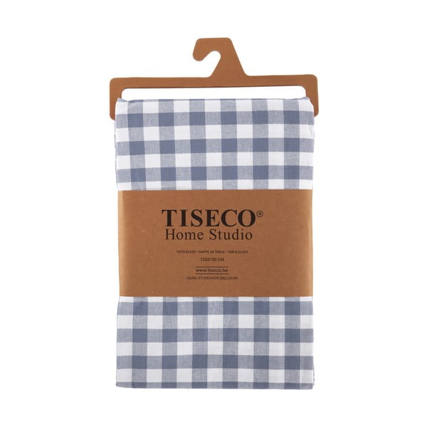 Kokvilnas galdauts 150x150 cm Gingham – Tiseco Home Studio-image-2