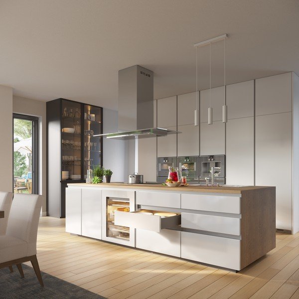 Balta piekaramā lampa ar metāla abažūru Tresos II – GTV-image-1