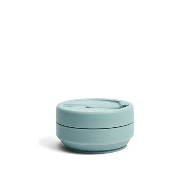 Gaiši zila saliekama ceļojumu krūze Stojo Pocket, 355 ml-image-1