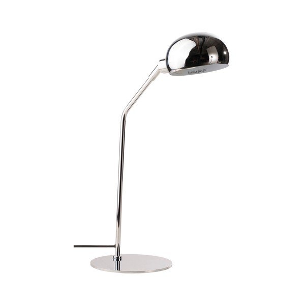 Spīdīgas sudraba krāsas tērauda galda lampa ar saliekamu konstrukciju (augstums 59 cm) Lincon – Jotex-image-3